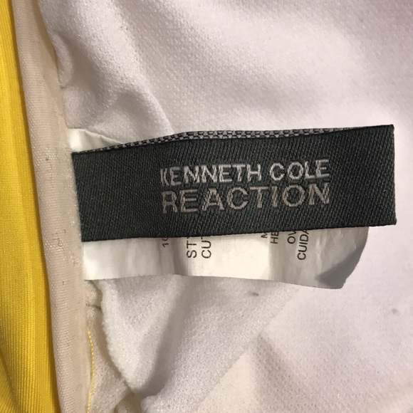 Yellow two piece swimsuit by Kenneth Cole size medium - Picture 7 of 9